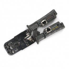 4P/6P/8P Modular Crimp Tool with Network Tester