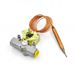 Gas temperature control valve